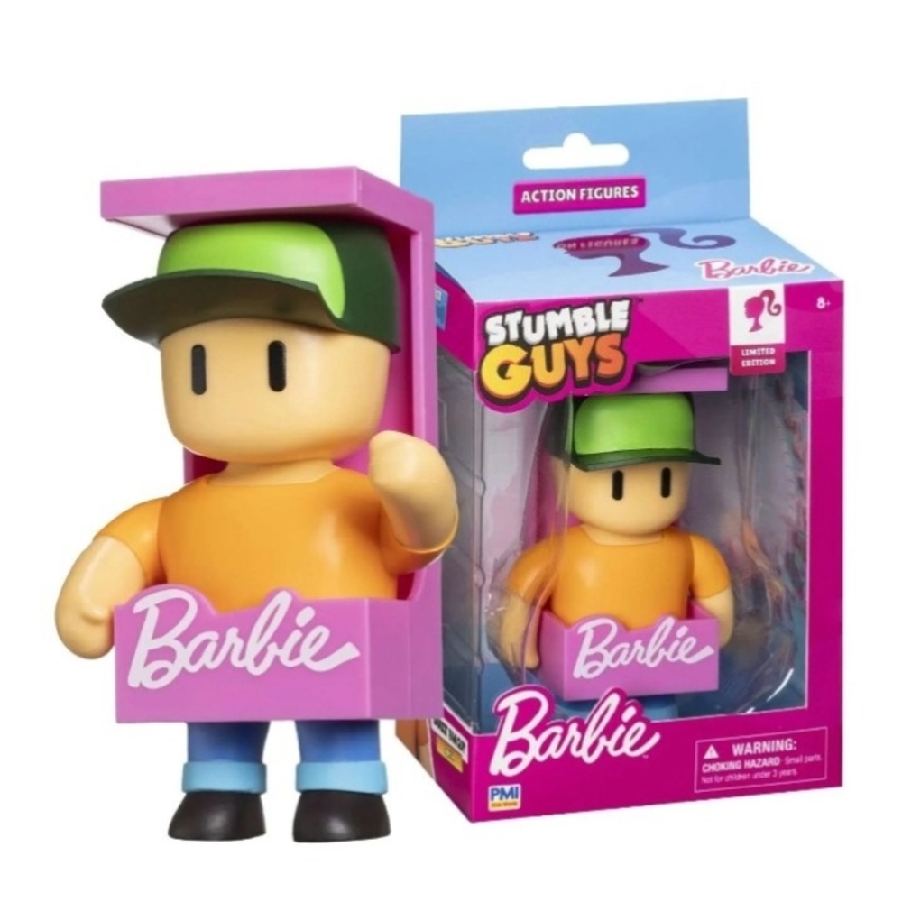 Barbie Stumble Guys Action Figure Fan Guy